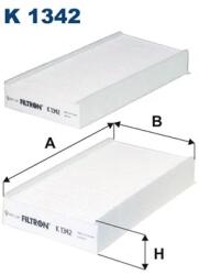 FILTRON Filtru, Aer Habitaclu K1342-2X Bmw 1/2 Active/2 Active Tourer/2 Gran/X1/X2/I3