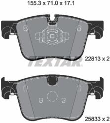TEXTAR Set Placute Frana, Frana Disc 2281301 Citroën Berlingo/C4 Spacetourer/C5 Aircross