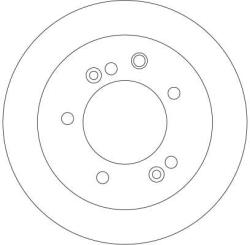 TRW Disc Frana Df4394 Kia Sorento I (DF4394)
