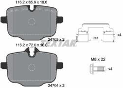 TEXTAR Set Placute Frana, Frana Disc 2470301 Bmw 2/5/6/6 Gran/6 Gran Turismo (2470301)
