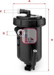 SOFIMA Filtru Combustibil S5147Gc Citroën Jumper Ii Fiat Ducato Peugeot Boxer (S5147GC)