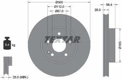 TEXTAR Disc Frana 93123403 Mercedes-Benz Marco Polo/V-Class/Viano/Vito/Vito / Mixto (93123403)