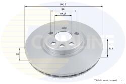 COMLINE Disc Frana Adc1522V Citroën Evasion/Jumpy I Fiat Scudo/Ulysse Lancia Zeta (ADC1522V)