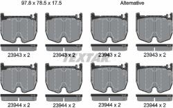 TEXTAR Set Placute Frana, Frana Disc 2394301 Mercedes-Benz Cls/E-Class/E-Class T-Model