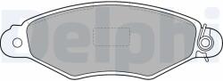 DELPHI Set Placute Frana, Frana Disc Lp1519 Nissan Kubistar Peugeot 306 Renault Clio Ii (LP1519)