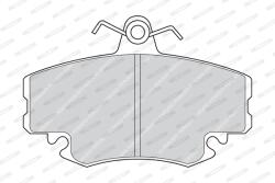 FERODO Set Placute Frana, Frana Disc Fdb1781 Dacia Logan/Logan Ii/Logan Pick-Up/Sandero