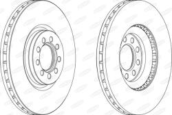 BERAL Disc Frana Bcr317A Iveco Daily Iv/Daily V/Daily Vi (BCR317A)