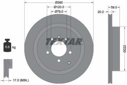 TEXTAR Disc Frana 92147703 Land Rover Discovery Iv/Range Rover Sport I