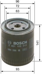 Bosch Filtru Ulei 0451103313 Audi 80 B4/A4 B5/A4 B6/A4 B7/A6 C4/A6 C5/A6 C6/A8 D2