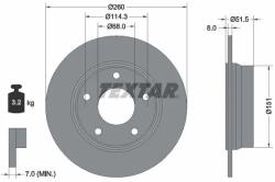 TEXTAR Disc Frana 92335803 Nissan (Dfac) Sylphy Renault Arkana I Samsung Xm3