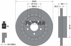 TEXTAR Disc Frana 92164900 Baic Senova D70 Baic Bjev Es Series/Eu Series Saab 9-5 (92164900)