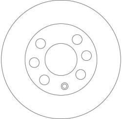 TRW Disc Frana Df4439 Baojun (Sgmw) Lechi Chevrolet Aveo / Kalos/Matiz/Spark