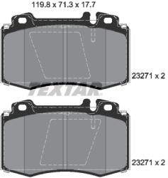 TEXTAR Set Placute Frana, Frana Disc 2327102 Mercedes-Benz M-Class/S-Class/Sl (2327102)