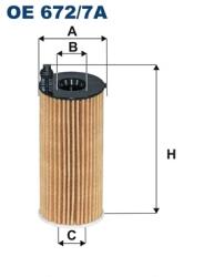 FILTRON Filtru Ulei Oe672/7A Bmw 1/2/3/3 Gran Turismo/3 Touring/4/4 Gran/5/5 Touring/7