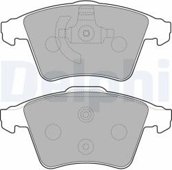 DELPHI Set Placute Frana, Frana Disc Lp2224 Vw California T5/Multivan T5/Transporter T5