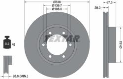 TEXTAR Disc Frana 92137303 Lexus Gx Toyota 4 Runner Iv/Land Cruiser/Land Cruiser Prado (92137303)