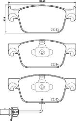 BREMBO Set Placute Frana, Frana Disc P85153X Audi A4 B9/A5 Audi (Faw) A4L B9 (P85153X)