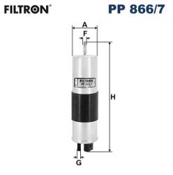 FILTRON Filtru Combustibil Pp866/7 Volvo S90 Ii/V40/V40 Cross Country/V60 Ii/V90 Ii