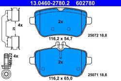 ATE Set Placute Frana, Frana Disc 13.0460-2780.2 Mercedes-Benz S-Class/Sl