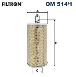 FILTRON Filtru Ulei Om514/1 Ayats Bravo Bredamenarinibus Avancity/M-Serie Inbus As 280 (OM514/1)
