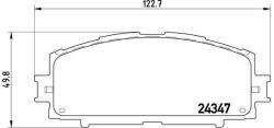 BREMBO Set Placute Frana, Frana Disc P83086 Great Wall C30/Lingao/Tengyi C10/Tengyi C20R