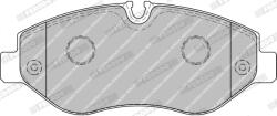 FERODO Set Placute Frana, Frana Disc Fvr1778 Mercedes-Benz Eqv/Marco Polo/Sprinter 3, 5-T (FVR1778)