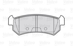 VALEO Set Placute Frana, Frana Disc Puntea Spate 301874 Chevrolet Lacetti/Nubira/Optra (301874)