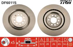 TRW Disc Frana Df6011S Seat Leon