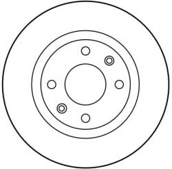 TRW Disc Frana Df2808 Citroën Berlingo / Berlingo First/Berlingo / Berlingo First (