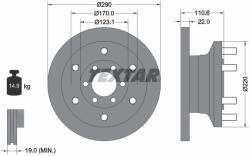 TEXTAR Disc Frana 93175400 Iveco Daily Iii