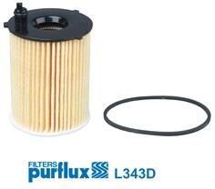 PURFLUX Filtru Ulei L343D Citroën Berlingo/Berlingo / Berlingo First/Berlingo Multispace
