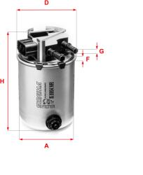 SOFIMA Filtru Combustibil S0954Nr Nissan X-Trail Iii Renault Koleos Ii (S0954NR)
