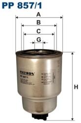 FILTRON Filtru Combustibil Pp857/1 Nissan Almera Ii/Almera Tino/Atleon/Cabstar E/Pick Up