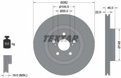 TEXTAR Disc Frana 92333503 Mazda 2 Toyota Yaris