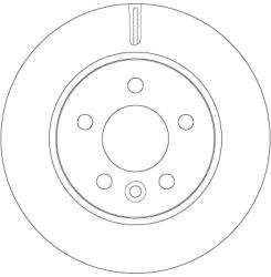TRW Disc Frana Df6482 Vw Amarok