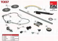 FAI AutoParts Chit Lant De Distributie Deasupra Tck57 Opel Signum/Vectra C Saab 9-3/9-3X