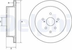 DELPHI Disc Frana Bg4929C Lexus Rx