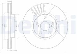 DELPHI Disc Frana Bg3189 Toyota Avensis/Caldina/Celica/Corona