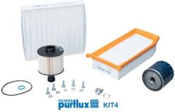 PURFLUX Set Filtre Kit4 Dacia Duster/Logan Ii/Logan Mcv Ii/Sandero Ii Renault Captur I (KIT4)