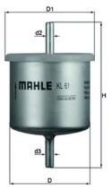 KNECHT Filtru Combustibil Kl61 Ford Courier Pick-Up/Escort/Escort Classic/Escort V/Ka
