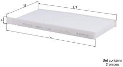 MAHLE Filtru, Aer Habitaclu La468/S Mercedes-Benz Citan/Citan Mixto Nissan Nv250/Nv400