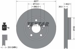 TEXTAR Disc Frana 92257703 Toyota Auris/Corolla/Corolla Quest (92257703)