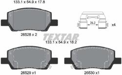 TEXTAR Set Placute Frana, Frana Disc 2652801 Hyundai I10 Iii