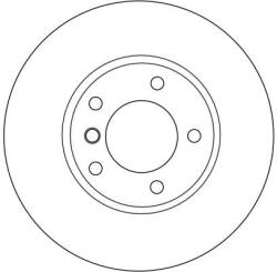 TRW Disc Frana Df4055 Bmw 3/Z3/Z4 Bmw (Brilliance) 3 Series