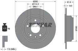 TEXTAR Disc Frana 92165803 Honda Accord Vii/Odyssey/Shuttle/Stepwgn Honda (Gac) Odyssey