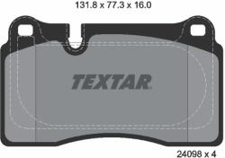 TEXTAR Set Placute Frana, Frana Disc 2409803 Aston Martin Db9/Db9 Vantage/Dbs/Vanquish (2409803)