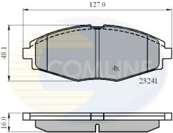COMLINE Set Placute Frana, Frana Disc Cbp0486 Chery Qq3 Chevrolet Lanos/Matiz/Spark (CBP0486)