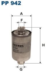 FILTRON Filtru Combustibil Pp942 Bogdan 2110/2111 Land Rover Freelander I Lotus Elise