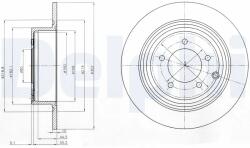 DELPHI Disc Frana Bg4169 Chrysler 200/Sebring Citroën C-Crosser/C4 Aircross