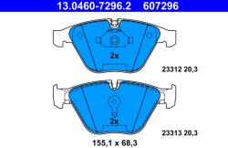 ATE Set Placute Frana, Frana Disc 13.0460-7296.2 Bmw 5/6/7 (13.0460-7296.2)